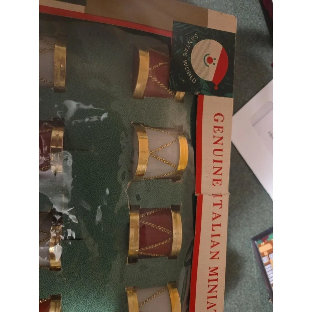 Vintage Kurt Adler Santa's World Italian Miniature Christmas Lights Tested